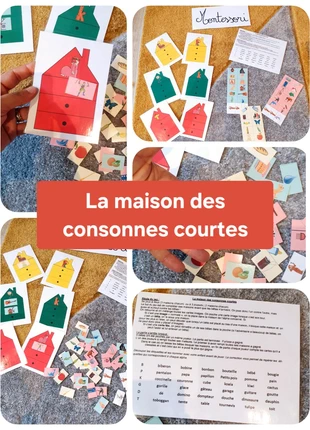 Maison des consonnes courtes Alphas, estado: Muito bom, tamanho: Tamanho único, €5.00, €5.95 inclui Proteção do Comprador Pro