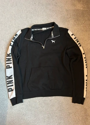 Victoria Secret PINK quarter zip, brand: Pink, condition: Good, size: L, £4.00, £4.90 includes Buyer Protection