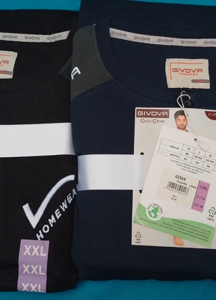 🛌🔥 Offerta Speciale: 2 Pigiami Givova – Cotone Interlock Leggero | Colori Blu + Nero | Taglia XXL, marque: Givova, état: Neuf avec étiquette, taille: XXL, 24,90 €, 26,85 € Protection acheteurs (Pro) incluse