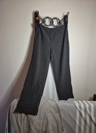 Pantalon jambes larges rayé, brand: Gianfranco Ferré, condition: Very good, size: XL / 42 / 14, €5.00, €5.95 includes Buyer Protection