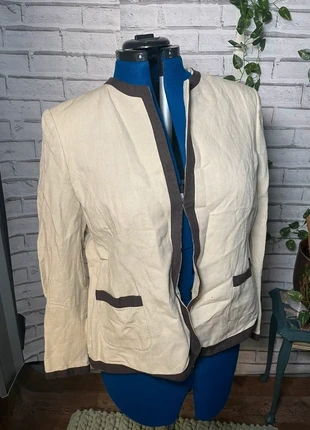 Debenhams J. Taylor Linen Blend Jacket, brand: Debenhams, condition: Very good, size: XL / UK 20-22, £15.00, £16.45 includes Buyer Protection