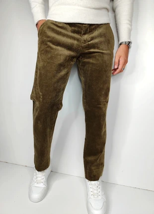 Pantalon large à rainures velours kaki dan john T.44, marque: Dan John, état: Très bon état, taille: XL, 20,00 €, 21,70 € Protection acheteurs (Pro) incluse