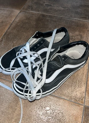 Black Vans, brand: Vans, condition: Good, size: 3, £5.00, £5.95 includes Buyer Protection