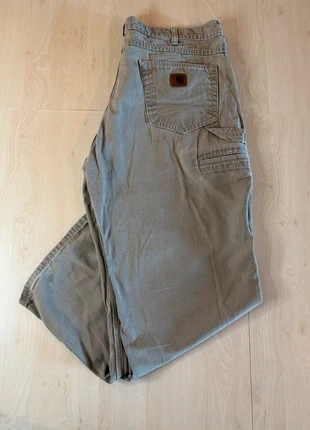 Pantalon / Pants / baggy Carhartt Carpentier beige 38x30 workpants, marca: Carhartt, estado: Bueno, tamaño: W38 | ES 48, 25,00 €, 26,95 € Protección al comprador incluida
