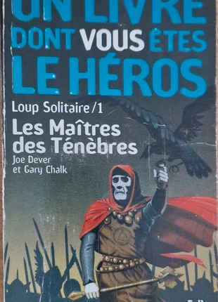 Ldvleh Livre Dont Vous Êtes LE Héros Les Maîtres Des Ténèbres Loup Solitaire 1, état: Satisfaisant, 4,00 €, 4,90 € Protection acheteurs incluse