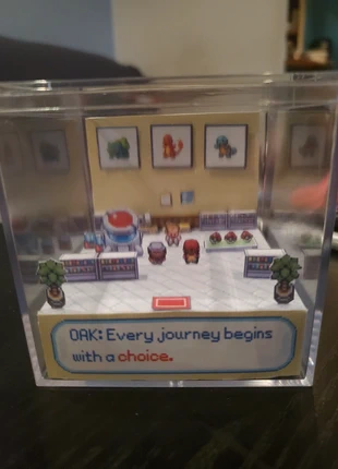 Diorama cube pokemon gameboy, brand: Fait Main, condizioni: Nuovo senza cartellino, €16.00, €17.50 include la Protezione acquisti