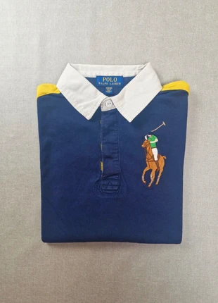 Polo Ralph Lauren Marine avec Logo Brodé Taille 10-12 ans, brand: Ralph Lauren, condition: Very good, size: 10 years / 140 cm, €10.00, €11.20 includes Buyer Protection