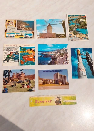 Lot 3: cartes postales utilisées dessin ford delhi inde tenerife espagne island fusée Guyane ariane, brand: carte postale, condition: Good, €2.50, €3.33 includes Buyer Protection