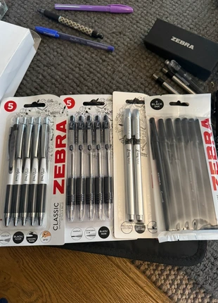 Zebra pen bundle x 4 packs, brand: Zebra, condition: New with tags, £7.00, £8.05 includes Buyer Protection