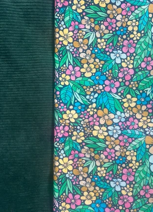 Lot de tissu coton et tissu velours côtelé, marque: Okeo-tex, état: Neuf sans étiquette, 8,99 €, 10,14 € Protection acheteurs (Pro) incluse