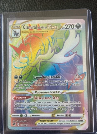 clamiral d’hisui Vstar 197/189 Astres Radieux, brand: Pokémon, condizioni: Nuovo senza cartellino, €17.00, €18.55 include la Protezione acquisti Pro