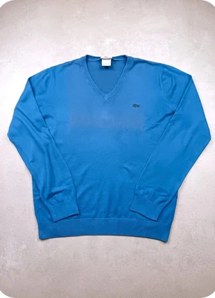 Pull sweat vintage col V Lacoste 100% coton bleu taille M, marque: Lacoste, état: Bon état, taille: M, 8,90 €, 10,05 € Protection acheteurs (Pro) incluse