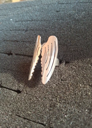 Rvs ring wings maat 11.5, merk: Wings, staat: Nieuw zonder prijskaartje, maat: 66.0 mm / 21 mm Ø, € 4,99, € 5,94 inclusief Kopersbescherming