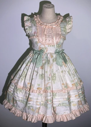 Pastel Sweet Lolita Dress Egirl A30 S, marke: Lolita, zustand: Sehr gut, größe: S / 36 / 8, 42,90 €, 45,75 € inklusive Vinted-Käuferschutz
