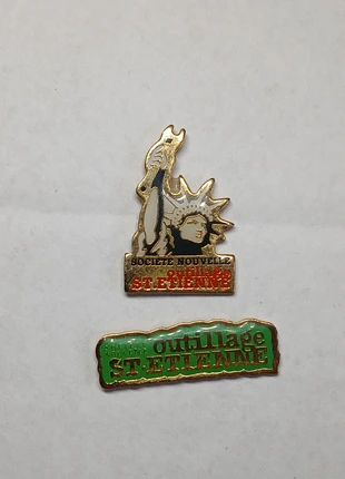 Pin's Outillage de Saint Étienne, marque: AS Saint-Étienne, état: Très bon état, 2,00 €, 2,80 € Protection acheteurs incluse