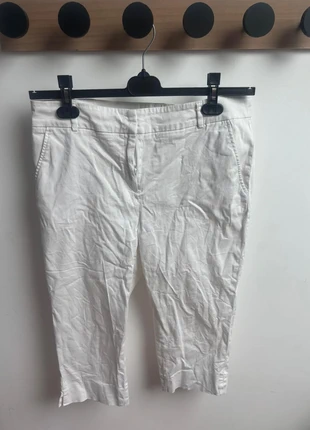 Pantacourt Camaieu blanc taille 42/XL, merk: Camaïeu, staat: Goed, maat: XL / 42 / 14, € 2,00, € 2,80 inclusief Kopersbescherming