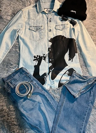 Camicia in jeans custom, marke: WhatsUp, zustand: Neu, größe: M, 50,00 €, 53,20 € inklusive Vinted-Käuferschutz