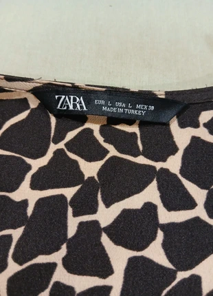 Vestito maculato con bottoni, merk: Zara, staat: Heel goed, maat: L / 40 / 12, € 8,00, € 9,10 inclusief Kopersbescherming