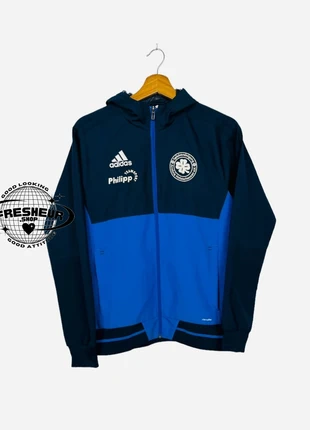 Veste de sport Adidas vintage de foot Bleu - S (A260), marca: adidas, estado: Muito bom, tamanho: S, €19.00, €20.65 inclui Proteção do Comprador Pro