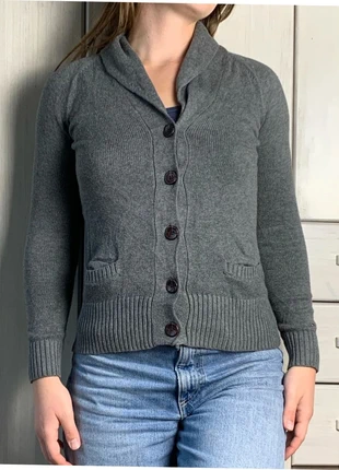 Cardigan Tommy Hilfiger Gris Femme - Taille XS, marque: Tommy Hilfiger, état: Très bon état, taille: XS / 34 / 6, 15,00 €, 16,45 € Protection acheteurs (Pro) incluse