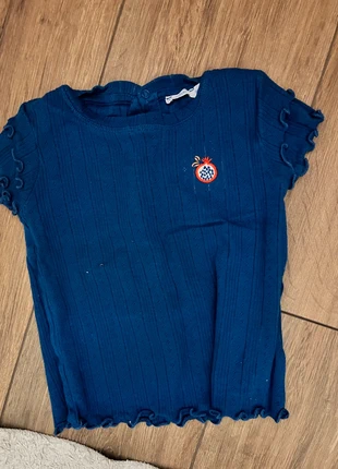 Tee shirt bleu, marca: Bout'chou, estado: Muito bom, tamanho: 12-18 meses / 80 cm, €3.00, €3.85 inclui Proteção do Comprador