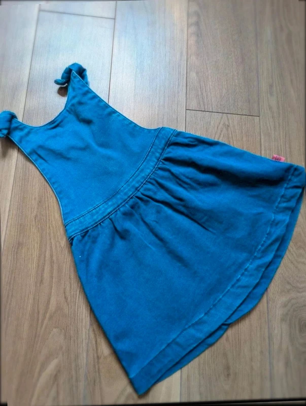 Robe bretelles jean