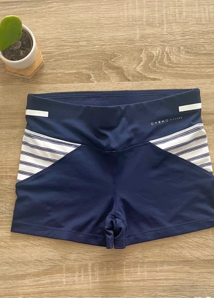 Oysho - Short sport bleu marine et blanc, style marinière, femme, marque: Oysho, état: Neuf sans étiquette, taille: M / 38 / 10, 18,00 €, 19,60 € Protection acheteurs incluse