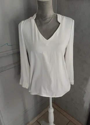 Blouse manche longue mango taille xs, marke: Mango, zustand: Sehr gut, größe: XS / 34 / 6, 3,00 €, 3,85 € beinhaltet Vinted-Käuferschutz Pro