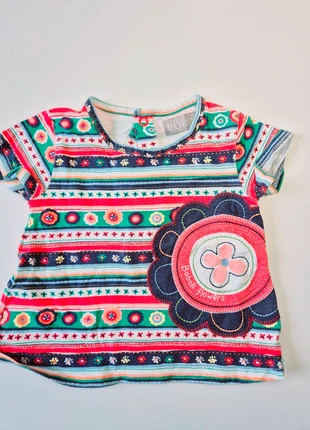 Tunique T-shirt Boboli taille 3 mois 62 cm, marca: Bóboli, estado: Muy bueno, tamaño: 3-6 meses / 62 cm, 4,00 €, 4,90 € Protección al comprador Pro incluida