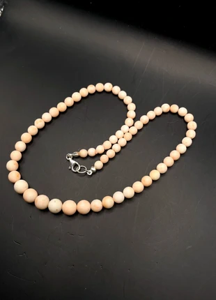 Collana di corallo bianco-rosato,chiusura argento, marque: Argento, état: Très bon état, 65,00 €, 68,95 € Protection acheteurs incluse