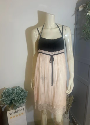 Robe à bretelles 42 la mode est à vous XL noire rose, marke: La Mode Est À Vous, zustand: Sehr gut, größe: XL / 42 / 14, 17,00 €, 18,55 € inklusive Vinted-Käuferschutz