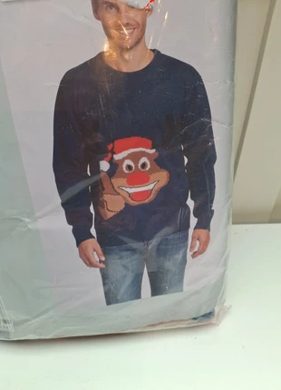 Up Fashion heren foute kersttrui – maat L – nieuw noel, marque: Up FASHION, état: Neuf sans étiquette, taille: L, 15,00 €, 16,45 € Protection acheteurs incluse