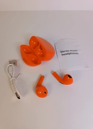 Écouteurs bluetooth sans fil orange, staat: Nieuw zonder prijskaartje, € 12,00, € 13,30 inclusief Kopersbescherming