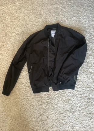 Bombers noir oversize pull and bear, brand: Pull & Bear, condition: Very good, size: M / 38 / 10, €10.00, €11.20 includes Buyer Protection