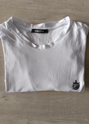 T-shirt homme Fitness Bodytime Blanc - Taille XL, marque: Bodytime, état: Très bon état, taille: XL, 6,00 €, 7,00 € Protection acheteurs incluse