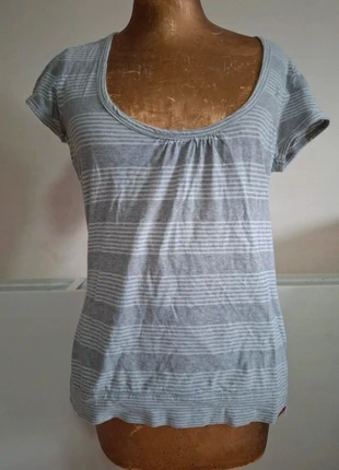 Très joli T-shirt Casual marinière en coton Edc By Esprit TL/40(mensurations en description), marque: Esprit, état: Très bon état, taille: L / 40 / 12, 5,00 €, 5,95 € Protection acheteurs incluse