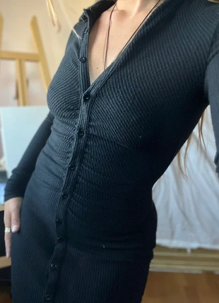 Robe longue manche longue boutonnée - PLT, brand: PrettyLittleThing, condizioni: Nuovo con cartellino, taglia: XS / IT 38 / EU 34, €8.00, €9.10 include la Protezione acquisti