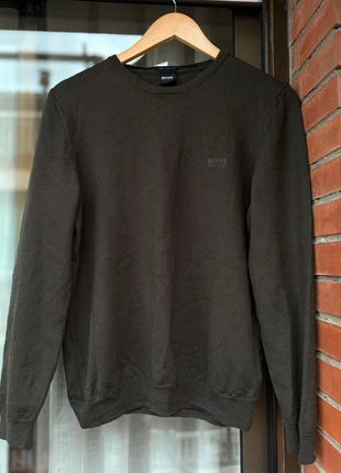 Jersey Hugo Boss Hombre Caqui - Talla L, marca: BOSS Hugo Boss, estado: Bom, tamanho: L, €10.00, €11.20 inclui Proteção do Comprador