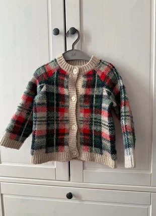 Gilet cardigan chaud h et m motifs tartan 18-24 mois, marca: H&M, estado: Muito bom, tamanho: 18-24 meses / 86 cm, €4.00, €4.90 inclui Proteção do Comprador
