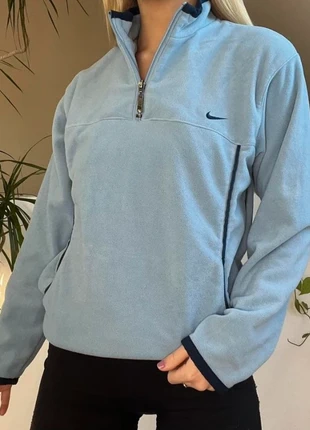 Blue Nike Vintage Zip 1/4 fleece or half zip, brand: Nike, condition: Good, size: S / 36 / 8, €50.00, €53.20 includes Buyer Protection