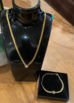 Ensemble de bijoux acier inoxydable, condition: Very good, €15.00, €16.45 includes Buyer Protection