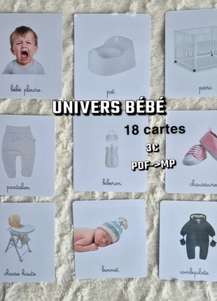 18 imagiers autour du bébé / cartes de nomenclature, brand: imagier cartes de nomenclature, condition: Very good, size: 18-24 months / 86 cm, €10.32, €11.54 includes Buyer Protection Pro