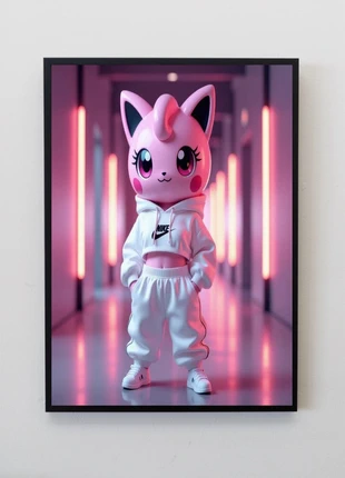 A4 250gsm Glossy Print – Pink Street Style Inspired Character, brand: Art, condition: Very good, £5.00, £5.95 includes Buyer Protection Pro