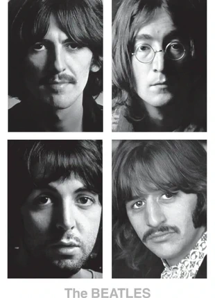 Affiche neuve blister The Beatles noir blanc vintage old poster black white new vintage decor, marque: Vintage Chic, état: Neuf avec étiquette, 10,00 €, 11,20 € Protection acheteurs incluse