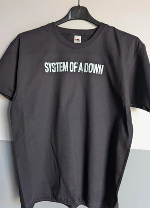 T-shirt nera | System of a Down | logo, marque: nobrand, état: Très bon état, taille: M, 13,00 €, 14,35 € Protection acheteurs (Pro) incluse