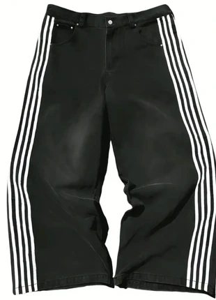 Jean y2k style adidas - Taille M - Couleur : Noir et Blanche, marke: Vintage Dressing, zustand: Neu, größe: M, 27,00 €, 29,05 € inklusive Vinted-Käuferschutz