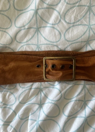 Tan light brown suede leather scarf belt Y2K 32inch 10/12, brand: Unbranded, condition: Very good, size: 32 inches, £9.75, £10.94 includes Buyer Protection