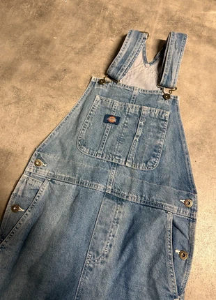 Salopette Dickies bleu jean combinaison work denim suit dungaree V-DDI1, marke: Dickies, zustand: Sehr gut, größe: XS / 34 / 6, 44,90 €, 47,85 € beinhaltet Vinted-Käuferschutz Pro