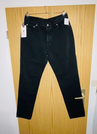 Casucci Herrenhose Keegan Don Schwarz Jeans Straight Fit W32 L34 Neu mit Etikett, marque: Casucci, état: Neuf avec étiquette, taille: W32 | FR 42, 18,00 €, 19,60 € Protection acheteurs incluse