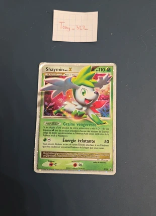 Carte pokémon shaymin, marke: Pokémon, zustand: Zufriedenstellend, 12,00 €, 13,30 € inklusive Vinted-Käuferschutz